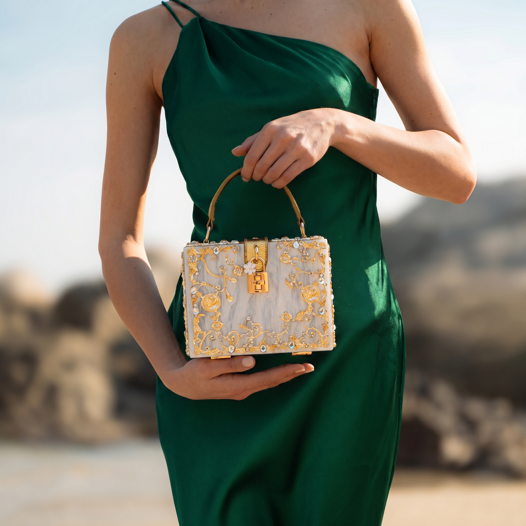 Crystal Acrylic Box Bag