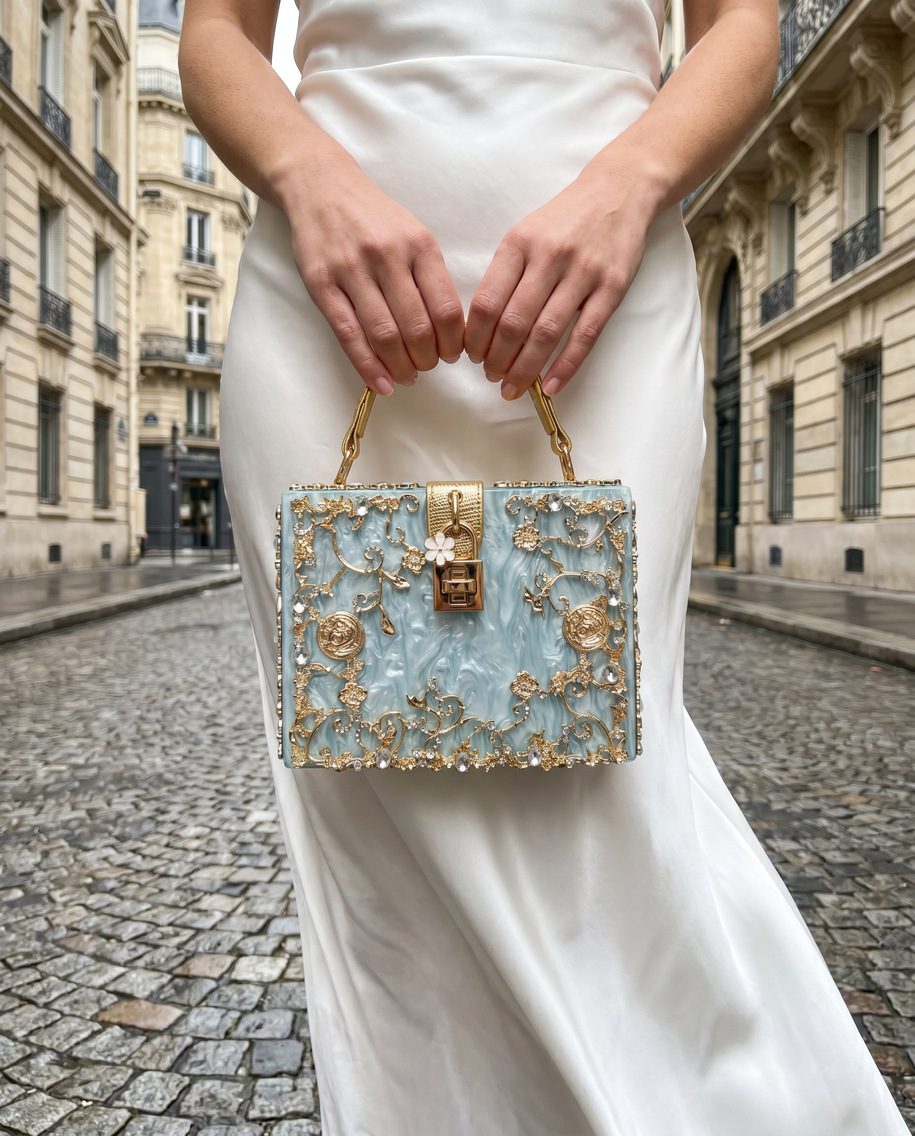 Crystal Acrylic Box Bag