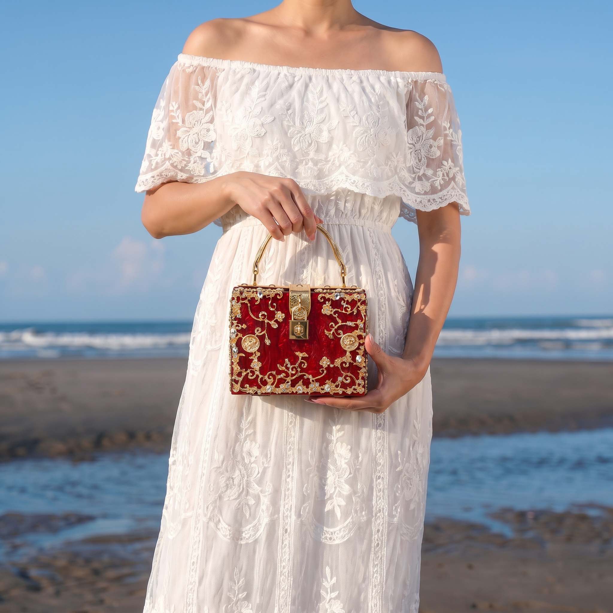 Crystal Acrylic Box Bag